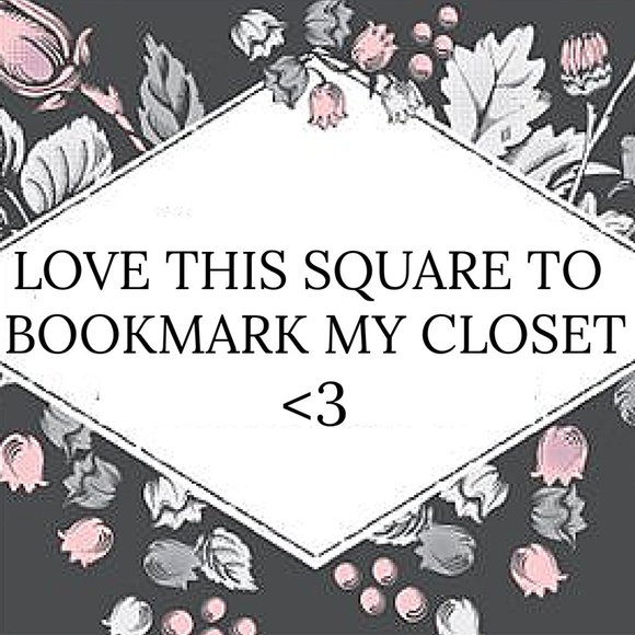Bookmark my Closet! <3 - Picture 1 of 2